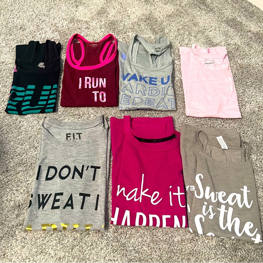 7 Athletic Tank Top Bundle